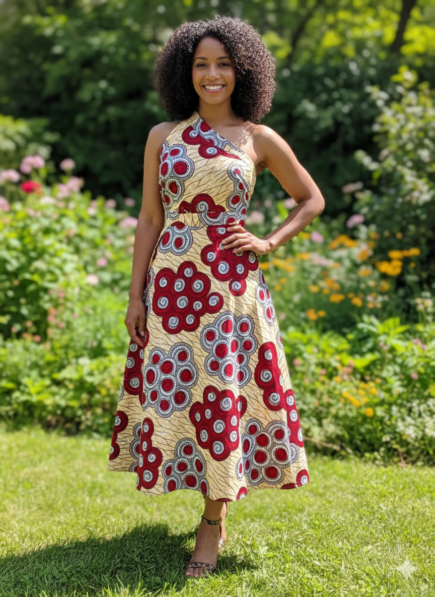 Wrap-Around Skirt Dress - Dragon Breath