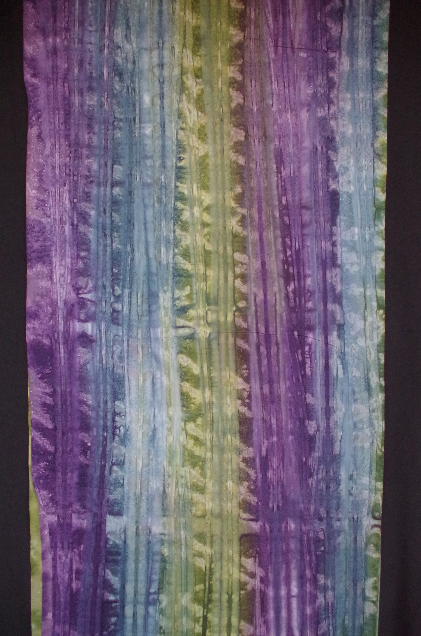 Batik Print - Green Blue & Purple