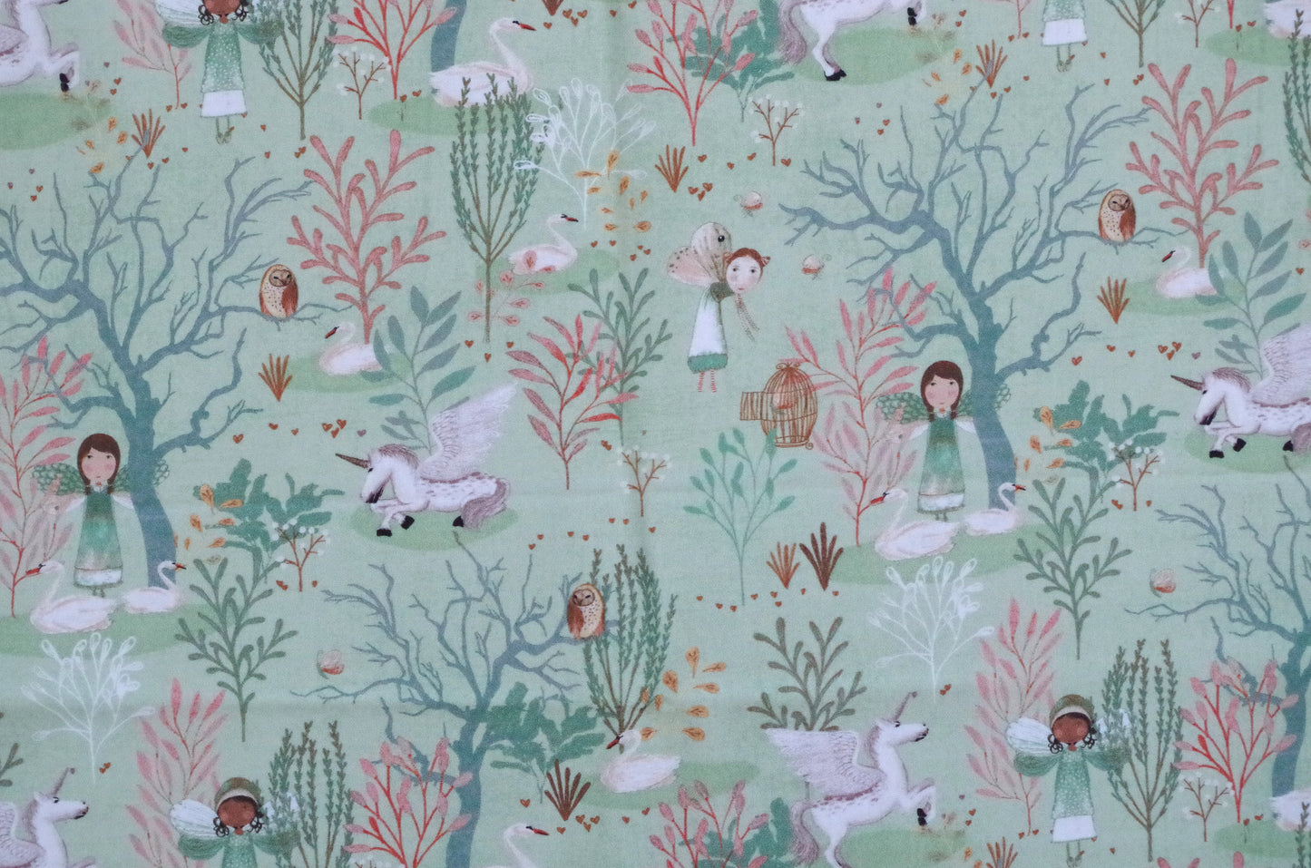 Coton matelassé - Fat Quarter - Plantes