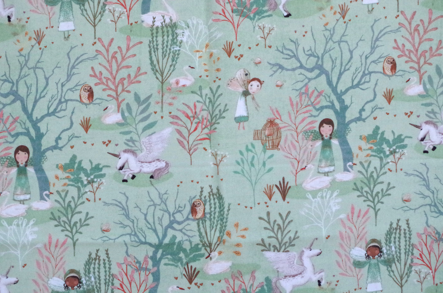 Coton matelassé - Fat Quarter - Plantes