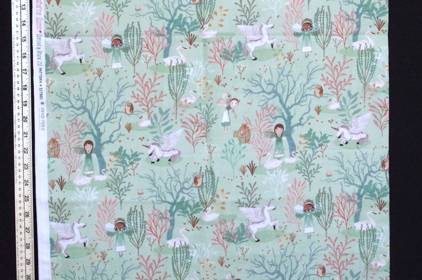 Coton matelassé - Fat Quarter - Plantes