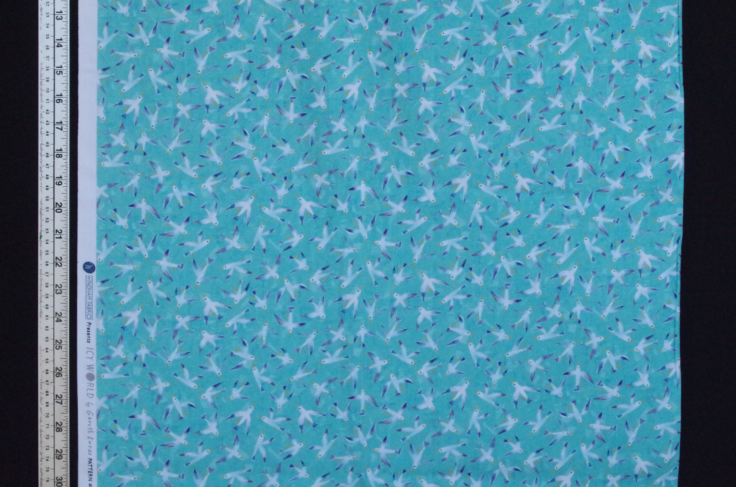 Coton matelassé - Fat Quarter - Oiseaux Bleu