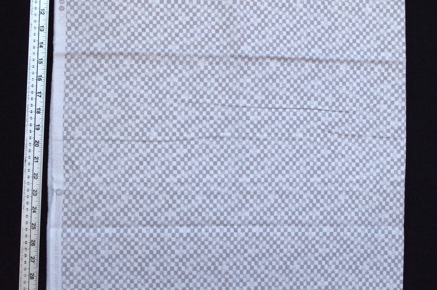 Coton matelassé - Fat Quarter - Motif à carreaux