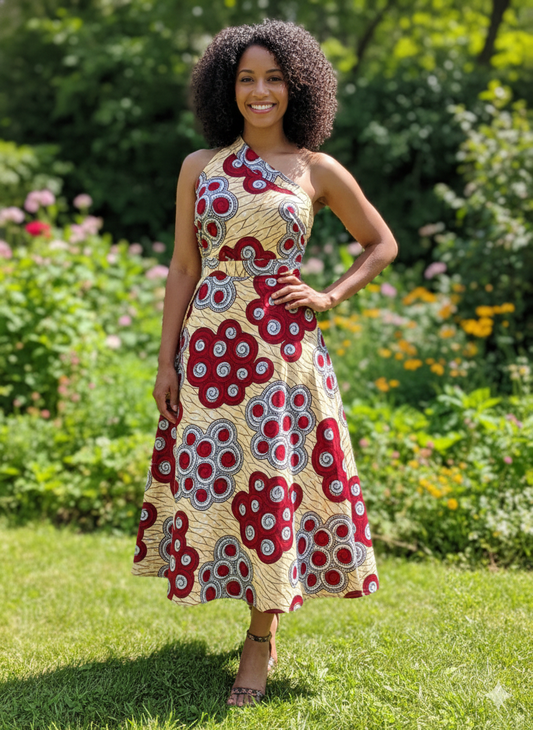 Wrap-Around Skirt Dress - Dragon Breath
