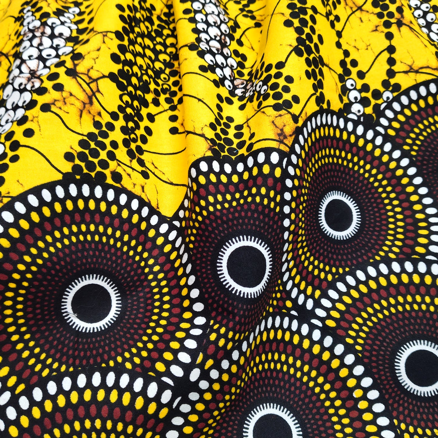 Short skirt with pockets! Disc Border